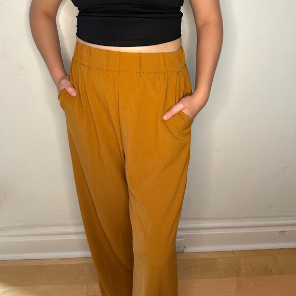Frank & Oak's Wide Leg Pants - Picture 1 of 5